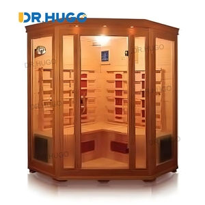 ห้องซาวน่าอินฟราเรดแบบคู่ขนาดกะทัดรัด DR.HUGO Rejuven SU6 สำหรับใช้ในบ้าน ทำจากไม้ พร้อมระบบควบคุมอุณหภูมิอัจฉริยะ - Product Image 6