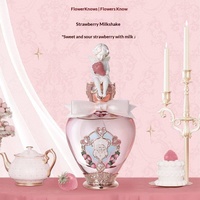 Parfum Flower Knows Strawberry Cupid Series Lychee Bouquet, parfum liquide Milkshake, cadeau pour femme, petite amie, authentique