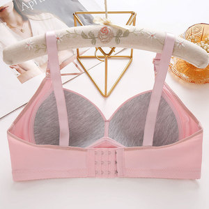 Nuevo sujetador de talla grande para mujer sin varillas, cómodo y transpirable, sujetador de realce para mujer, correa ajustable, copa fina, ropa interior femenina - Product Image 4