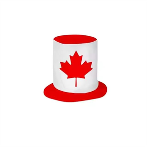 Chapeau de supporter de football, nouveau style, accessoires de match de football, chapeau haut avec drapeau national, accessoires d'ambiance pour événements sportifs, chapeau coloré - Product Image 5