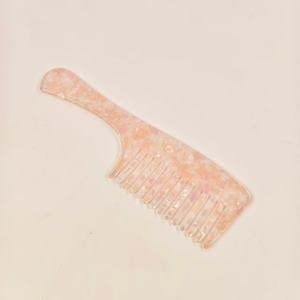 SINAYA Peigne à dents larges personnalisé <span class=keywords><strong>de</strong></span> 20 <span class=keywords><strong>cm</strong></span>, épaisseur 4 mm, toutes couleurs et formes, pour boucles <span class=keywords><strong>de</strong></span> cheveux, peignes <span class=keywords><strong>de</strong></span> douche pour femmes et filles - Product Image 6