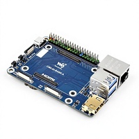Carte d'extension IO CM5-IO-BASE-A pour Raspberry Pi Compute Module 5, carte de base CM5 Waveshare avec Ethernet, HDMI, USB, CSI, GPIO