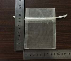 Bolsas de Organza Transparente Reciclables para Dulces de Bodas con Serigrafía para Recuerdos de Fiesta Elegantes - Product Image 4