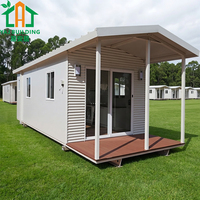 Villa de luxe préfabriquée, maison conteneur 20 pieds 40 pieds, 2-3 chambres, norme australienne, maison mobile préfabriquée portable