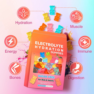 Proveedor ODM de Goma Electrolítica con Stevia, Electrolitos para el Metabolismo, Electrolitos Directo de Fábrica, Electrolitos Sin Azúcar - Product Image 2