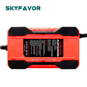 เครื่องชาร์จแบตเตอรี่รถยนต์ รถจักรยานยนต์ รถบรรทุก 12V 24V 10A อัจฉริยะ ซ่อมแซมแบตเตอรี่ด้วยระบบพัลส์ สำหรับแบตเตอรี่ EFB GEL AGM ตะกั่วกรด - Product Image 5