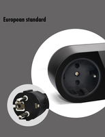 Thermostat numérique pour reptiles, chauffage et refroidissement, AC-118, prise EU, 10A, 1100W, avec sonde NTC de 0,8m pour terrarium, vivarium