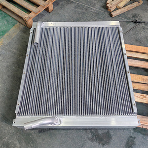 Intercambiador de calor de placas y aletas OEM, radiador, enfriador de agua soldado, secador de compresor de aire, enfriador de aceite hidráulico para motocicleta - Product Image 5