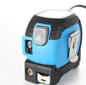 Distancemètre laser numérique 2 en 1 5m 40m Ruban à mesurer à affichage de charge USB avec télémètre laser de qualité industrielle - Product Image 2