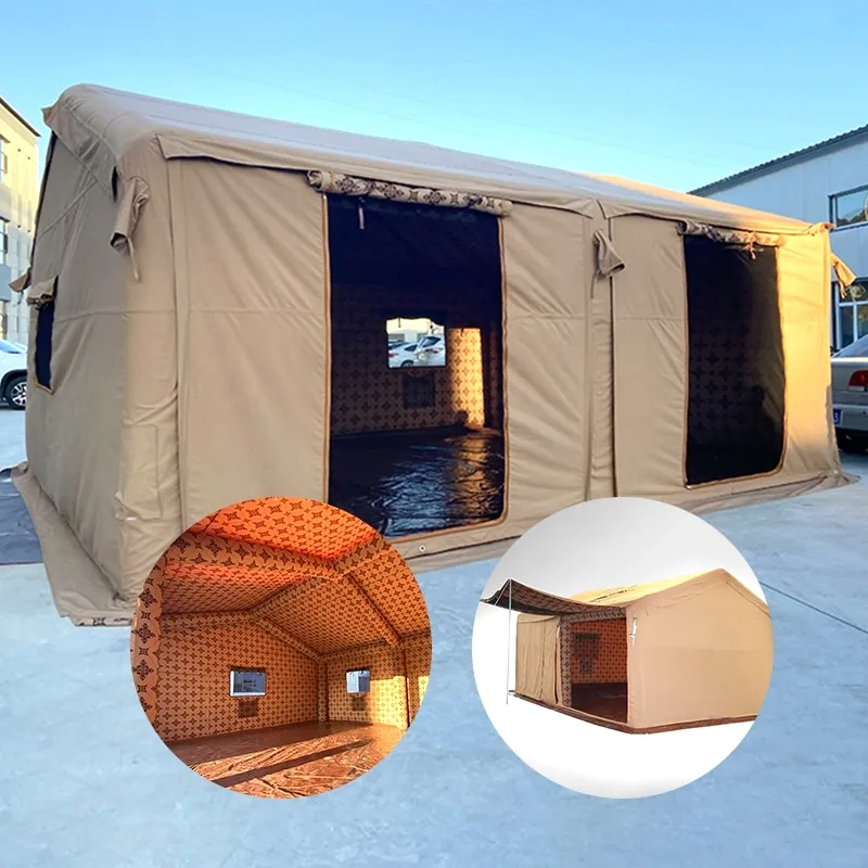 Middle East Arab Inflatable Camping Tent Outdoor Waterproof Air Pole Tent Inflatable Tent