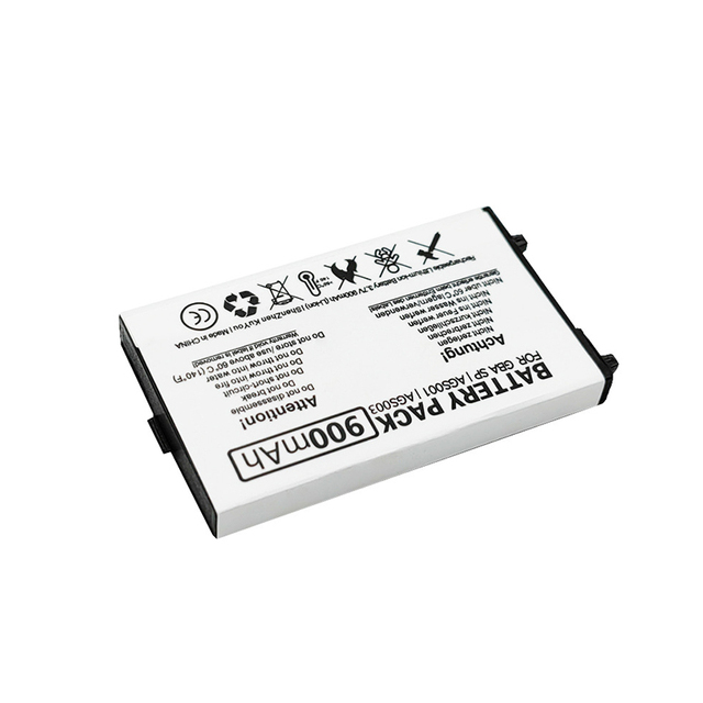 AGS-003 Lithium Battery for GBA SP Built-in 900mAh Battery 3.7V 900mah Game Accessories