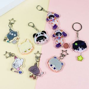 Design Creative Acrylic <b>Keychain</b> Diy Advertising Photo Pendant - Product Image 6