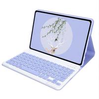 Pour Tab M11 11 pouces Xiaoxin Pad 2024 TB330FU – Étui clavier USB sans fil Bluetooth avec support et couvercle, langue personnalisable