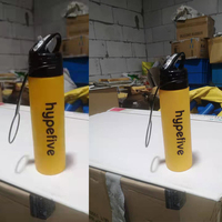 Logo personnalisé couleur sans Bpa 100% bouteille d'eau potable en silicone de qualité alimentaire bouteilles d'eau de sport pliables 500ml 400ml 20oz 17oz
