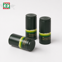 Tapas de Botella de Plástico y Aluminio Personalizadas, Impresión por Grabado y Estampado en Caliente, para Botellas de Vino, Aceite de Oliva y Vidrio