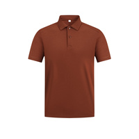 Polo unisexe en mélange coton-lyocell 51 %, manches courtes, maille piquée, séchage rapide, anti-plis, personnalisable OEM, vente en gros