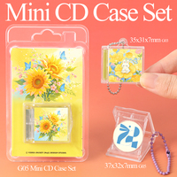 WEISHENG fabrique des porte-clés créatifs en acrylique pour albums CD, accessoires musicaux, étuis mini CD NFC personnalisés pour concerts et festivals de musique.