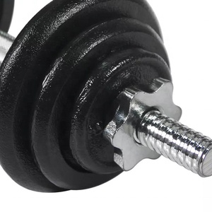 Ensemble d'haltères en fonte peinte en noir de <span class=keywords><strong>20</strong></span> kg avec logo personnalisé, poids en livres, haltères de musculation, ensemble d'haltères de <span class=keywords><strong>20</strong></span> kg - Product Image 3