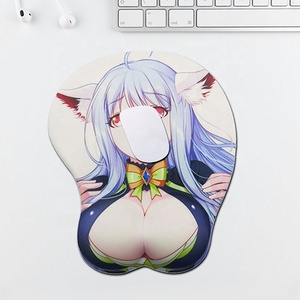 Alfombrilla <span class=keywords><strong>de</strong></span> Ratón Ergonómica Personalizada con Diseño <span class=keywords><strong>de</strong></span> Anime, Fotos Sexys <span class=keywords><strong>de</strong></span> Chicas en 3D, Pechos Grandes, con Soporte para Muñeca y Brazo - Product Image 3