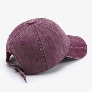 Casquette de baseball unisexe réglable en denim patchwork 6 panneaux avec broderie de lettres, 100 % coton, toutes saisons, pour les voyages en extérieur - Product Image 4