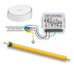 2025 Motor AM35 Smart Tuya WiFi, persiana enrollable de cuatro hilos de litio, se puede combinar con un interruptor inteligente - Product Image 3