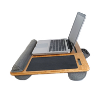 WDF OEM/ODM Base Para Table d'ordinateur portable Support d'ordinateur en bambou Table d'ordinateur portable pour lit multifonctionnel bambou bureau en bois classique WDF1128