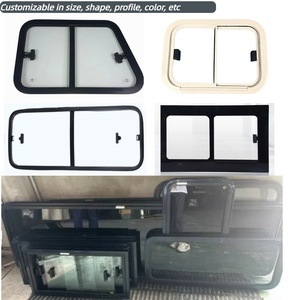 Made in China RV Caravan Motorhome Ventana lateral deslizante RV Ventana lateral Camper con pantalla para remolque de caballos - Product Image 3