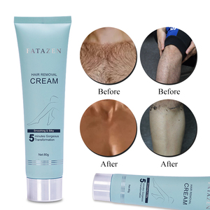 Fatazen ครีมกำจัดขนอย่างรวดเร็ว5นาทีเปลี่ยนสูตรอ่อนโยนชะลอการงอกใหม่ลบจุดด่างดำครีมบำรุงผมบนร่างกาย - Product Image 4