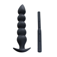 Ensemble de bouchons anaux gonflables en silicone en gros, bouchon d'accouplement extensible, vibrateur de queue, jouets sexuels pour les fesses et le vagin de grande taille