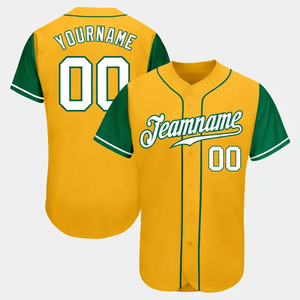 100% poliéster al por mayor de alta calidad hombre en blanco uniforme de béisbol ropa deportiva camisetas bordado personalizado Logo nombre béisbol Jersey - Product Image 1