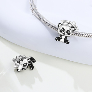 Bestselling white copper "Eternal Love" adorable pet <b>beaded</b> <b>bracelet</b>, original niche high-end DIY jewelry accessory - Product Image 5