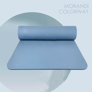 Toptan çevre dostu çift katmanlı <span class=keywords><strong>TPE</strong></span> <span class=keywords><strong>Yoga</strong></span> paspaslar 6mm & 8mm kalın Fitness için - Product Image 4