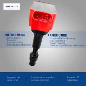 Bobine d'allumage haute performance ARKAUTO 27300-2E601 UF816 pour HYUNDAI ELANTRA <span class=keywords><strong>KONA</strong></span> VELOSTER KIA FORTE OPTIMA SOUL 2.0 G4NG G4NE - Product Image 3