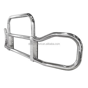 American Heavy Duty <span class=keywords><strong>Venta</strong></span> caliente Semi Big Trucks 304 Acero inoxidable Deer Grille Guard para International Prostar <span class=keywords><strong>Peterbilt</strong></span> - Product Image 3