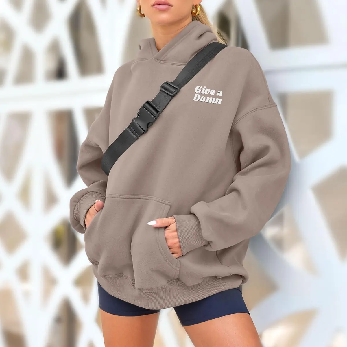 Custom Oem Hoge Kwaliteit Casual Pullover Dames Hoodies Sweatshirt Oversized Vrouwen Zwaargewicht Hoodies Truien Fabrikant