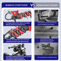 Équipement d'Étirage BunnyHi QYQ001 Lit de Traction Lombaire Civière Corporelle Cervicale Rétractable pour la Maison
