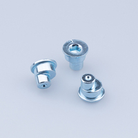 Carbon Steel Zinc Plated Eccentric Adjustment Pin Hex Socket Stepped Offset Fastener for Jig Fixture