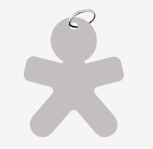 Llavero de Aluminio con Logotipo, Placas de Identificación para Perros, Juego de Regalo Personalizado Grabado, Obsequios Corporativos, Llavero Personalizado - Product Image 1