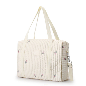 <span class=keywords><strong>Sac</strong></span> fourre-tout à <span class=keywords><strong>langer</strong></span> réutilisable blanc <span class=keywords><strong>pas</strong></span> <span class=keywords><strong>cher</strong></span> haute capacité de grande valeur pour bébé sacs à couches - Product Image 1