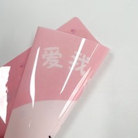 Pochette en plastique étanche sac de documents de bureau imprimé personnalisé PP chemise en forme de L pour l'école