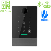 Contrôleur d'accès intelligent S4A K3QW TTLock, système de contrôle d'accès aux portes avec clavier WiFi, code QR, RFID pour appartement, bureau, hôtel