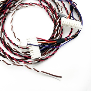 Индивидуальная сборка кабеля M8 3P мужской водонепроницаемый UL2464 22AWG жгут проводов с ПВХ жакетом кабель производитель для мотоцикла Ebike - Product Image 5