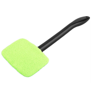 車窓クリーナーブラシキット、ウィンドシールドクリーニング洗浄ツール、内部インテリアオートガラスワイパー、ロングハンドル付き、車用アクセサリー - Product Image 5