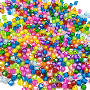 Jc Pha Lê 10Mm Acrylic Hạt 500G Vuông Hạt Với Lỗ Nhựa Hạt Trong Số Lượng Lớn Cho Bán Buôn - Product Image 6