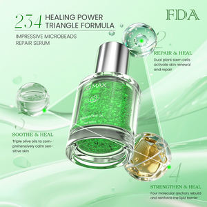 Fórmula Vegana Orgánica de Colágeno y <span class=keywords><strong>Vitamina</strong></span> <span class=keywords><strong>C</strong></span> <span class=keywords><strong>en</strong></span> Aceite con <span class=keywords><strong>Suspensión</strong></span> de Burbujas Líquidas, Hidratante, Blanqueador y Reductor de Poros - Product Image 2