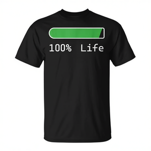 Camiseta Life Percentage, regalo de cumpleaños de 100 años para hombres y mujeres, unisex, talla para adultos S M L XL XXL - Product Image 2