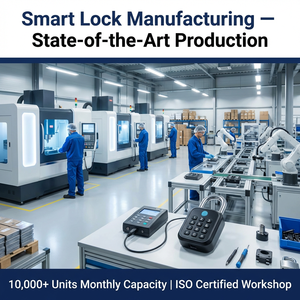 ล็อคโซ่จักรยานอัจฉริยะ7-in-<span class=keywords><strong>1</strong></span> IP67บลูทูธ NFC ล็อคจักรยานด้วยลายนิ้วมือพร้อมกุญแจสำหรับ e-BIKE สกูตเตอร์ MTB - Product Image 4