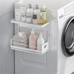 Étagère à épices verticale sans perçage ni assemblage, double aimant, murale, en acier inoxydable, étanche, pour articles <span class=keywords><strong>de</strong></span> <span class=keywords><strong>cuisine</strong></span> - Product Image 6