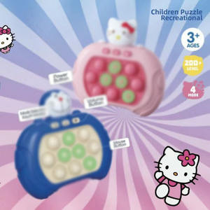 Console de jeu électronique portable lumineuse Quick Push : Jouet <span class=keywords><strong>Pop</strong></span> Fidget éducatif pour enfants - Product Image 6