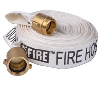Tuyau d'arrosage Flexible doublé en Pvc, pour arroser le bois, résistant au feu, de 15 à 30M, avec couplage de Type américain, offre spéciale,